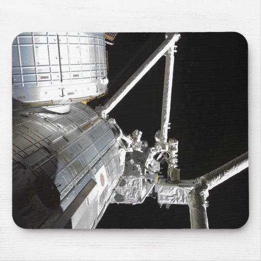 Der Roboterarm des japanischen Experiments Modu 2 Mousepad (Vorne)