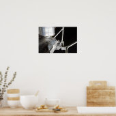 Der Roboterarm des japanischen Experiments Modu 2 Poster (Küche)