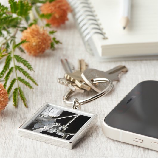 Der Roboterarm des japanischen Experiments Modu 2 Schlüsselanhänger (Seite)