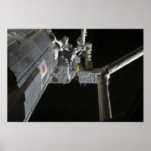 Der Roboterarm des japanischen Versuchsmodells Poster