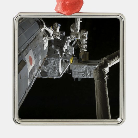 Der Roboterarm des japanischen Versuchsmodells Silbernes Ornament (Vorne)