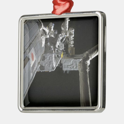 Der Roboterarm des japanischen Versuchsmodells Silbernes Ornament (Links)