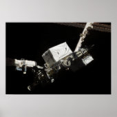 Der Roboterarm des Remote Manipulators System Poster (Vorne)