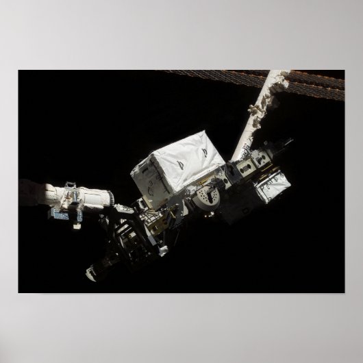 Der Roboterarm des Remote Manipulators System Poster (Vorne)