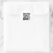 Der Rock der Grundschullehrer! Aufkleber (Tasche)