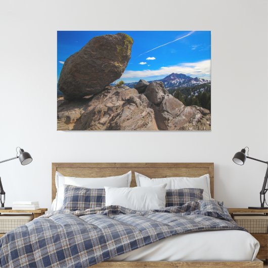 Der Rock Leinwanddruck (Insitu (Schlafzimmer))