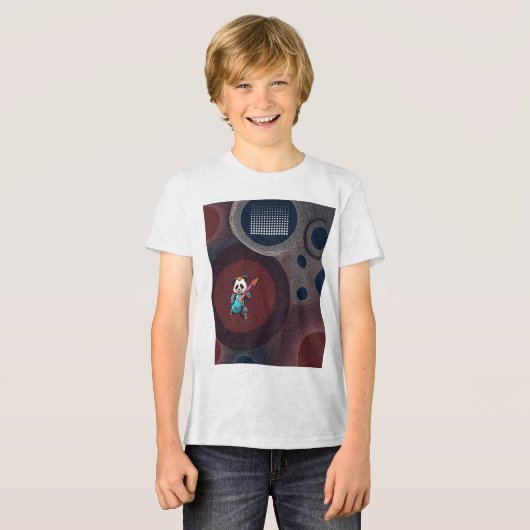 Der Rockbär Tri-Blend Shirt (Vorderseite voll)