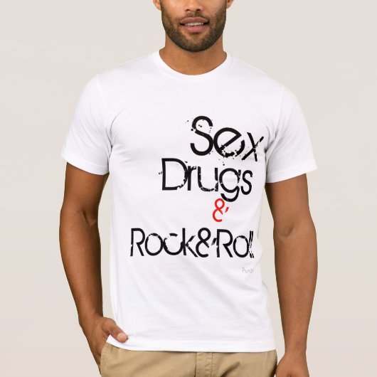 Der Rocker-Shirt der Frauen T-Shirt (Vorderseite)