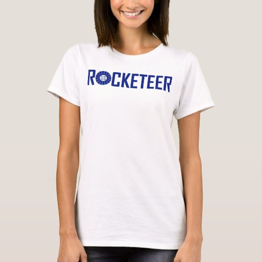 Der Rocketeer-Shirt der Frauen T-Shirt (Vorderseite)
