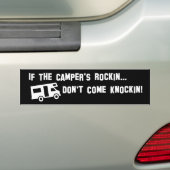 Der Rockin des Campers! Autoaufkleber (Auf Auto)