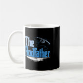 Der Rodfather Lustige Fischerei-Parodie Kaffeetasse (Links)