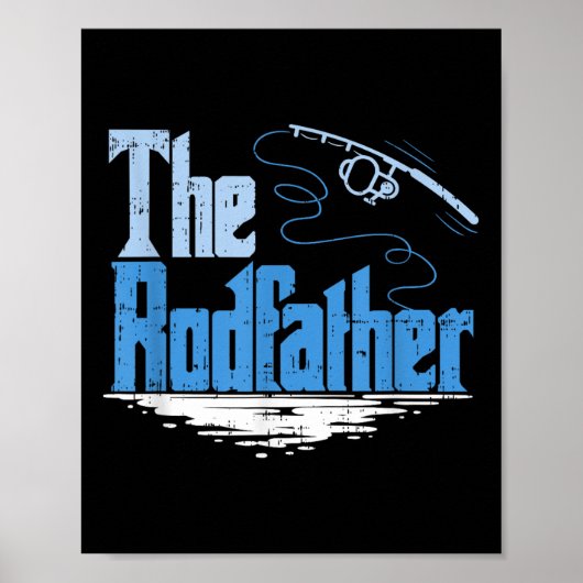 Der Rodfather Lustiger Angelparodie  Poster (Vorne)