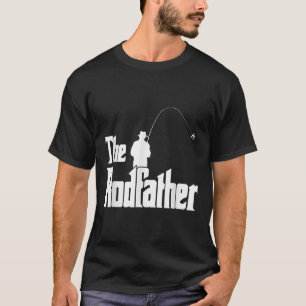 Der Rodfather Lustiger Fischer T-Shirt Meer, Fly F
