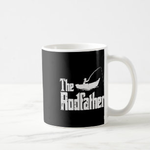 Der Rodfather Spaß Angeln Vatertag Film Wortspiel Kaffeetasse
