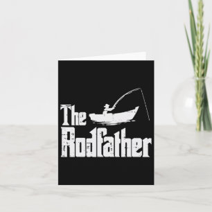 Der Rodvater Fun Fishing Vaters Day Movie Pun Da Karte