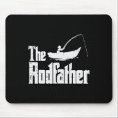 Der Rodvater Fun Fishing Vaters Day Movie Pun Da Mousepad (Vorne)