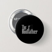 Der Rodvater Funny Fishing Lover Rod Fish Vater Fi Button (Vorne & Hinten)