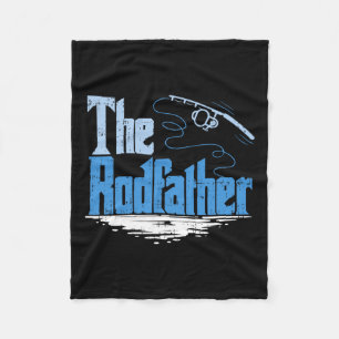 Der Rodvater-Funny Fishing-Parodie Fleecedecke