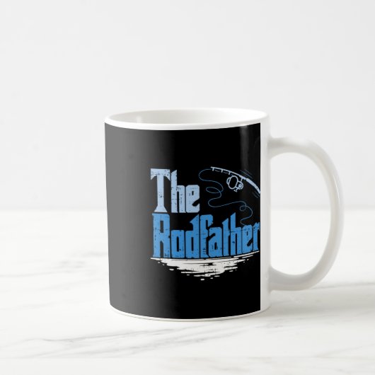 Der Rodvater-Funny Fishing-Parodie Kaffeetasse (Rechts)