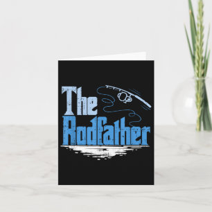 Der Rodvater-Funny Fishing-Parodie Karte