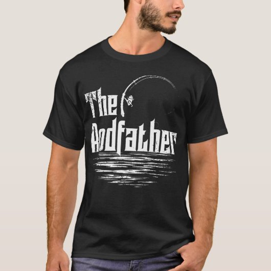 Der Rodvater Funny Fishing T-Shirt (Vorderseite)