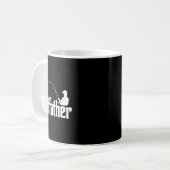 Der Rodvater Funny Fishing Vater Spaß Kaffeetasse (Vorderseite Links)