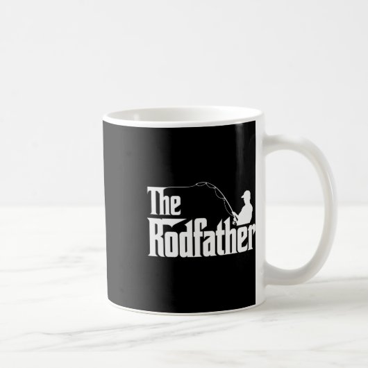 Der Rodvater Funny Fishing Vater Spaß Kaffeetasse (Rechts)