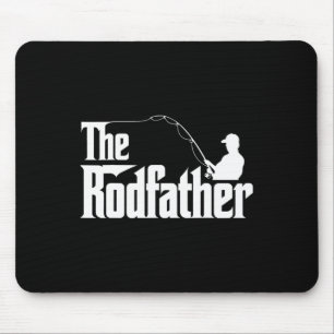 Der Rodvater Funny Fishing Vater Spaß Mousepad