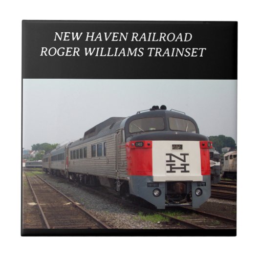 Der Roger Williams Zug Set Fliese (Vorderseite)