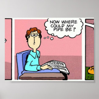 Der Rohrstreifen Poster