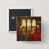 Der Rolin Madonna, c.1435 Button (Vorne & Hinten)