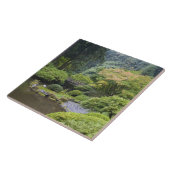 Der rollende Teich mit der Mondbrücke Fliese (Seite)