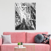 Der Roller-Untersetzer Leinwanddruck (Insitu (Wohnzimmer))