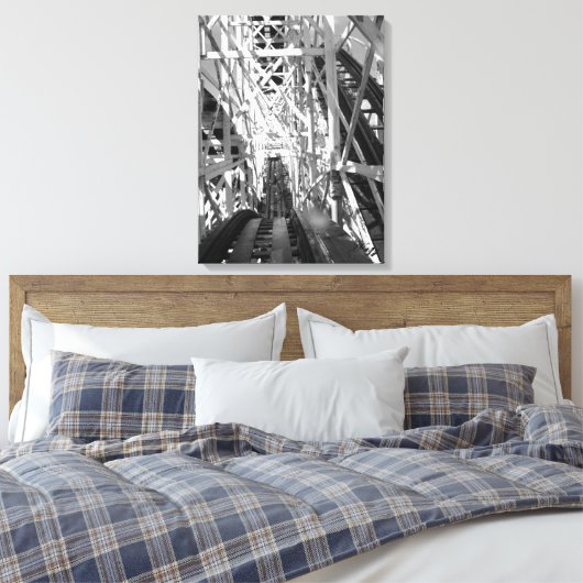 Der Roller-Untersetzer Leinwanddruck (Insitu (Schlafzimmer))