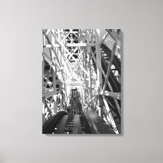 Der Roller-Untersetzer Leinwanddruck (Vorderseite)