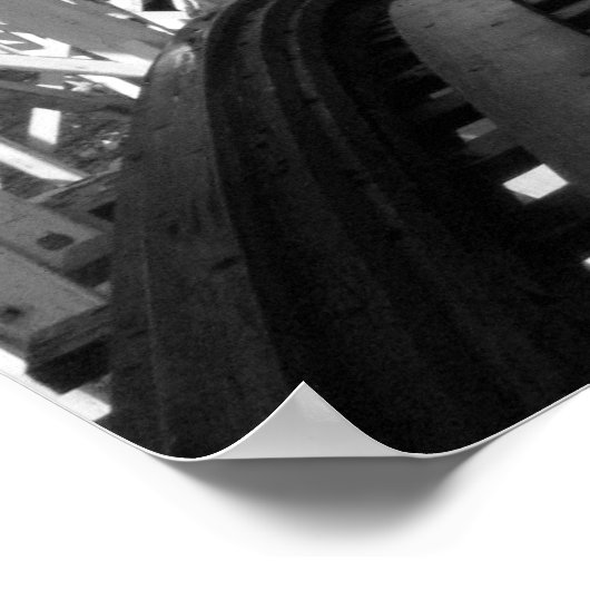 Der Roller-Untersetzer Poster (Ecke)