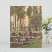 Der romantische Treffpunkt Karte (Stehend Vorderseite)