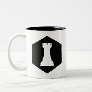 Der Rook Zweifarbige Tasse