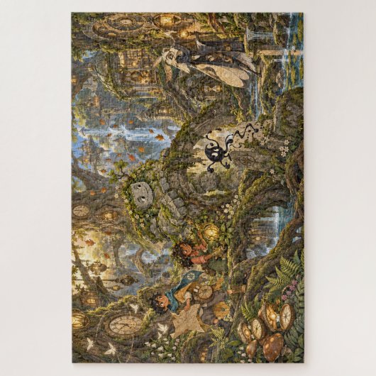Der Root-Heure-Wald Puzzle (Vertikal)