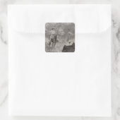 Der Roper Quadratischer Aufkleber (Tasche)