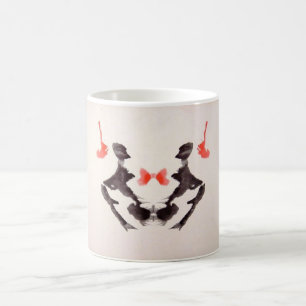 Der Rorschach-Test Klecksbilder Tafel 3 Zwei Mensc Kaffeetasse