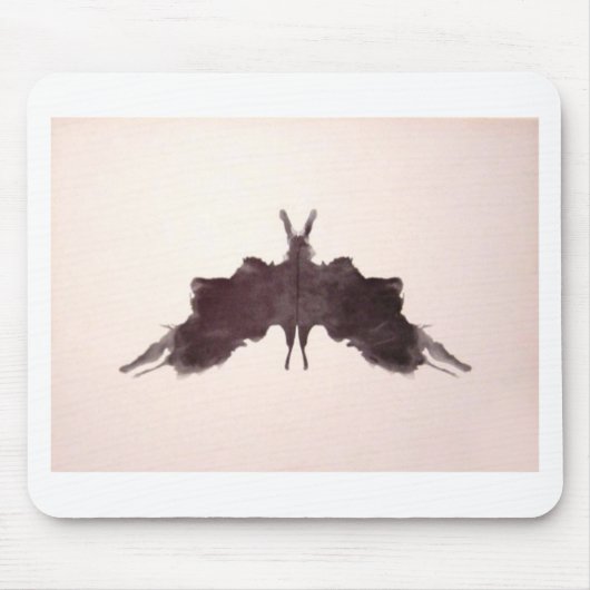 Der Rorschach-Test Klecksografien Tafel 5 Flederma Mousepad (Vorne)