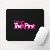 Der rosa Brustkrebs unterstützt den Krebskrieger Mousepad (Mit Mouse)