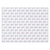 Der rosa Donkey Tischdecke (Vorderseite (Horizontal))