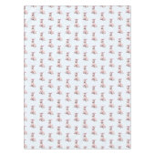 Der rosa Donkey Tischdecke (Vorderseite)