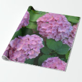 Der Rosa Hortensia-Hydrangebusch Geschenkpapier (Ungerollt)