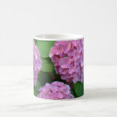 Der Rosa Hortensia-Hydrangebusch Kaffeetasse (Mittel)