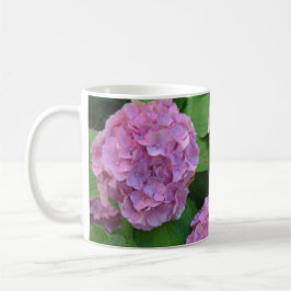 Der Rosa Hortensia-Hydrangebusch Kaffeetasse