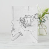 Der rosa Panther Feiertagskarte (Stehend Vorderseite)