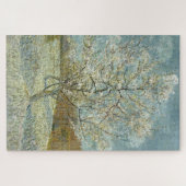 Der rosa Pfirsichbaum von Van Gogh Puzzle (Horizontal)